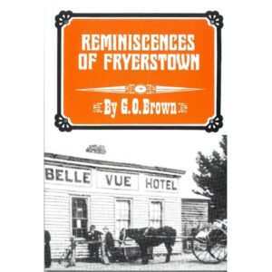 Reminiscences of Fryerstown