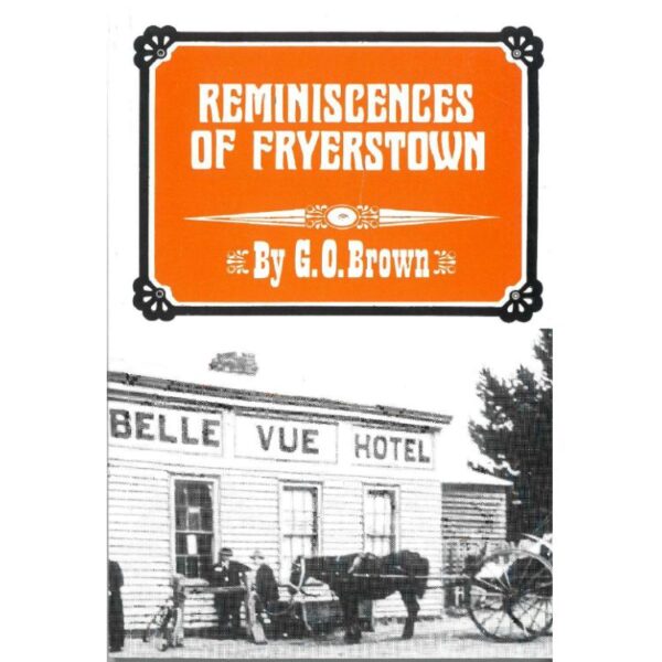 Reminiscences of Fryerstown